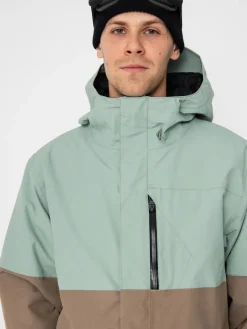 Mens Volcom Snowboard jacket L Ins Gore Tex