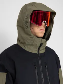Mens Volcom Snowboard jacket V.Co Wfo