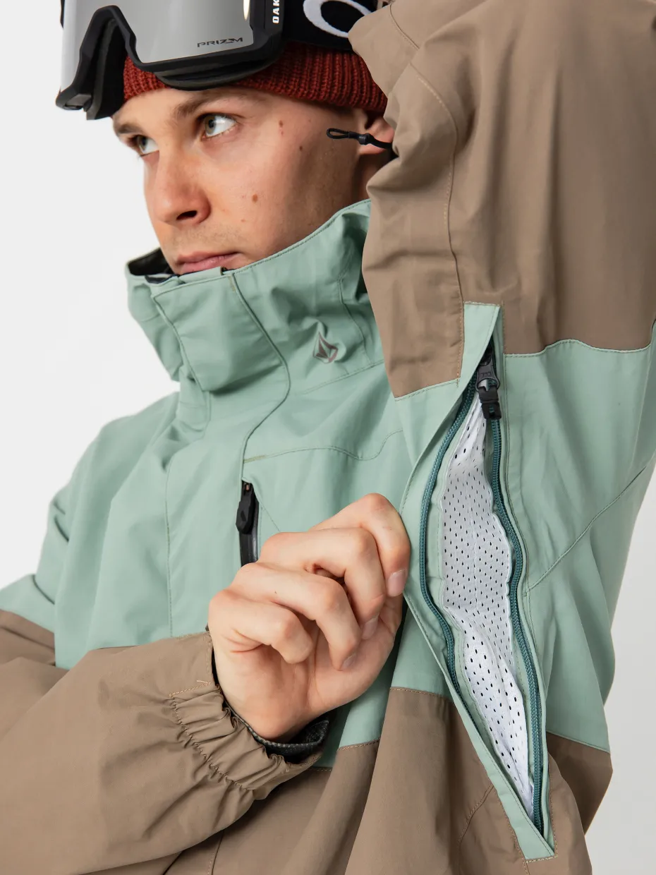 Mens Volcom Snowboard jacket L Gore Tex