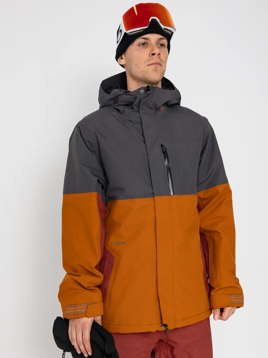 Mens Volcom Snowboard jacket L Ins Gore Tex