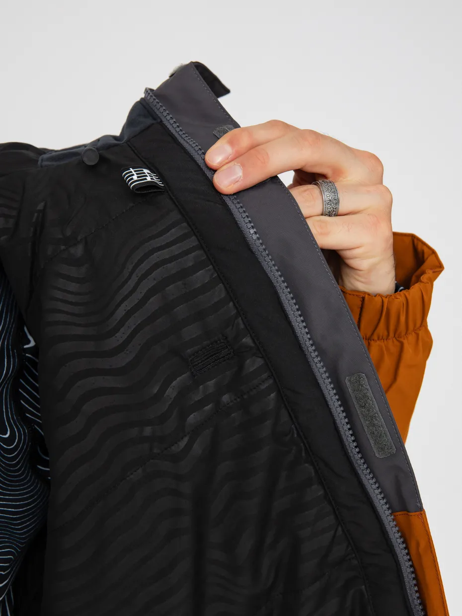 Mens Volcom Snowboard jacket L Ins Gore Tex