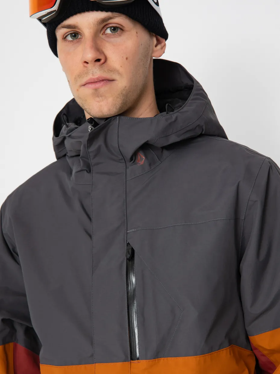 Mens Volcom Snowboard jacket L Ins Gore Tex