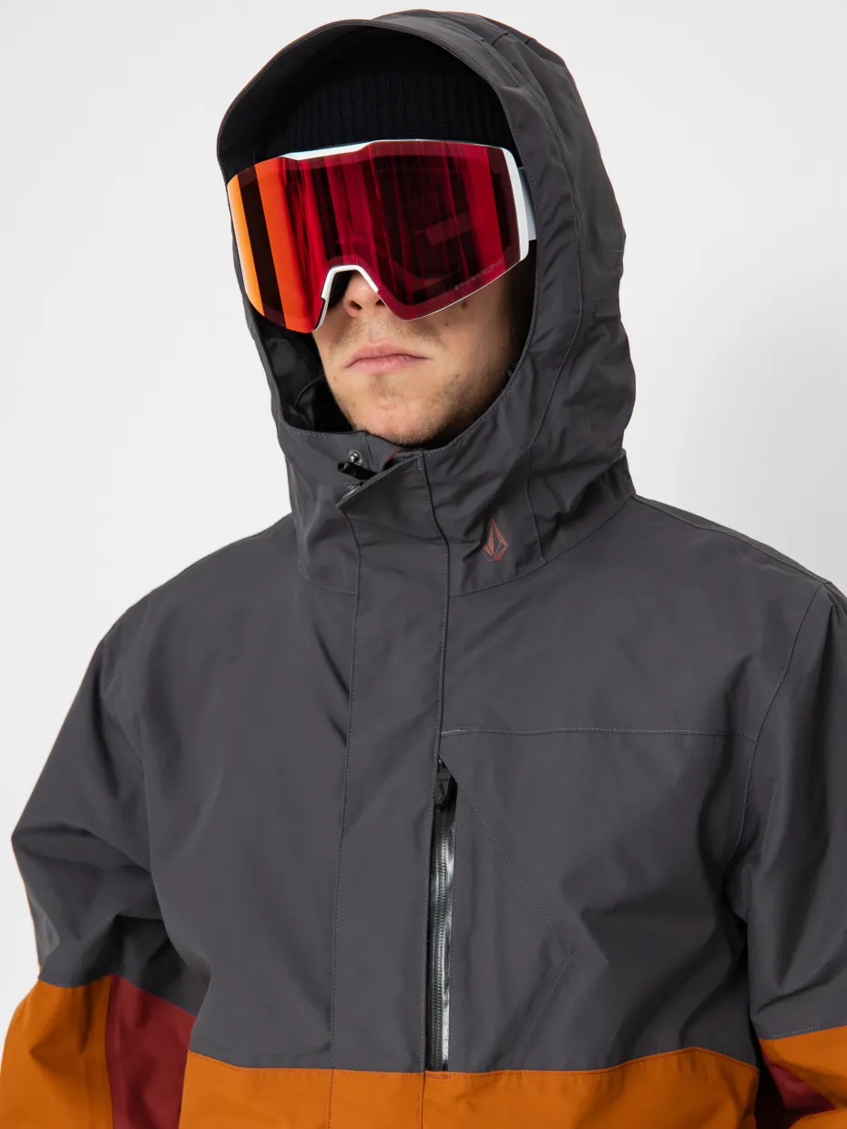Mens Volcom Snowboard jacket L Ins Gore Tex