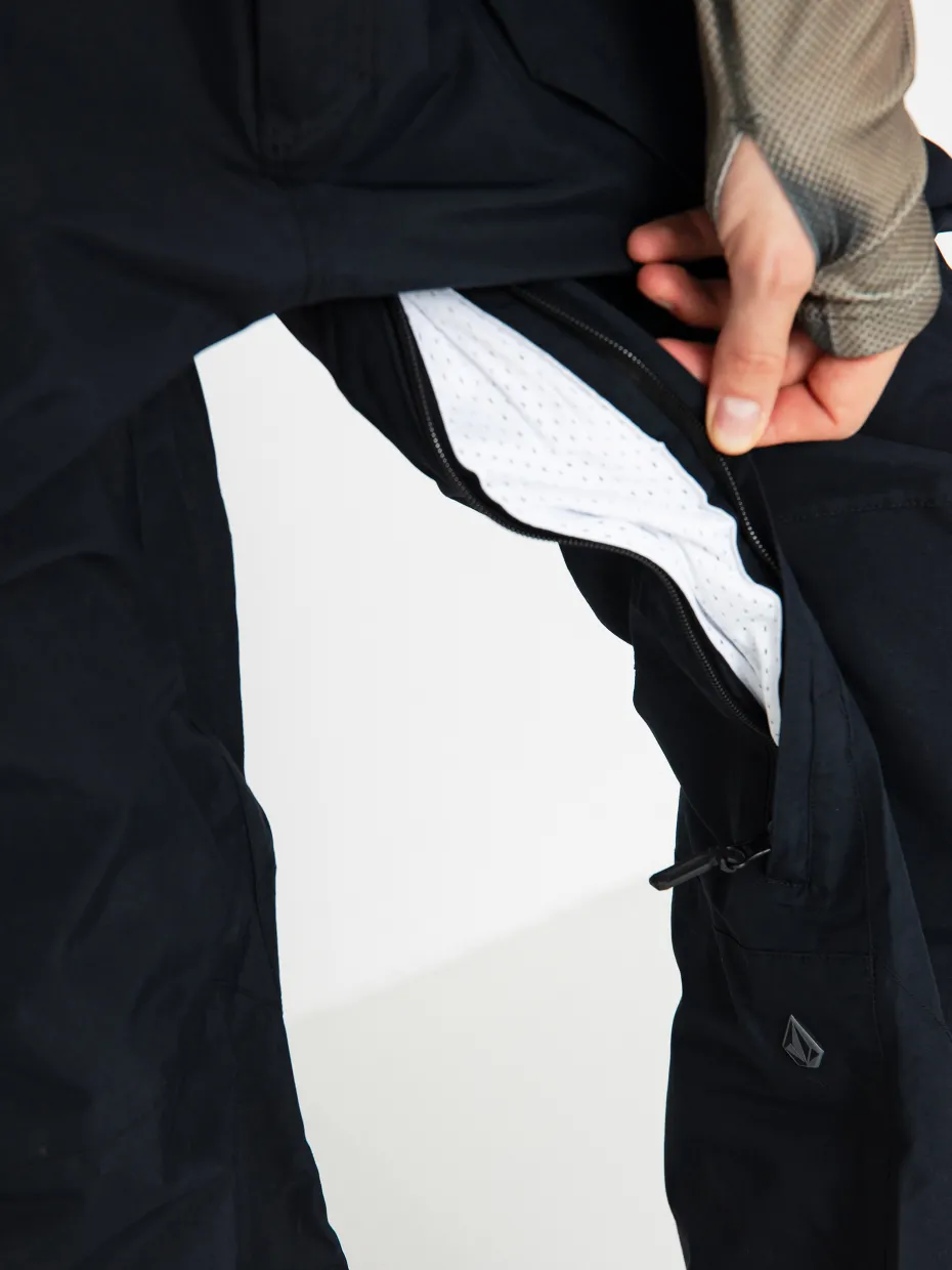 Mens Volcom Snowboard pants Rain Gore Tex Bib Overall