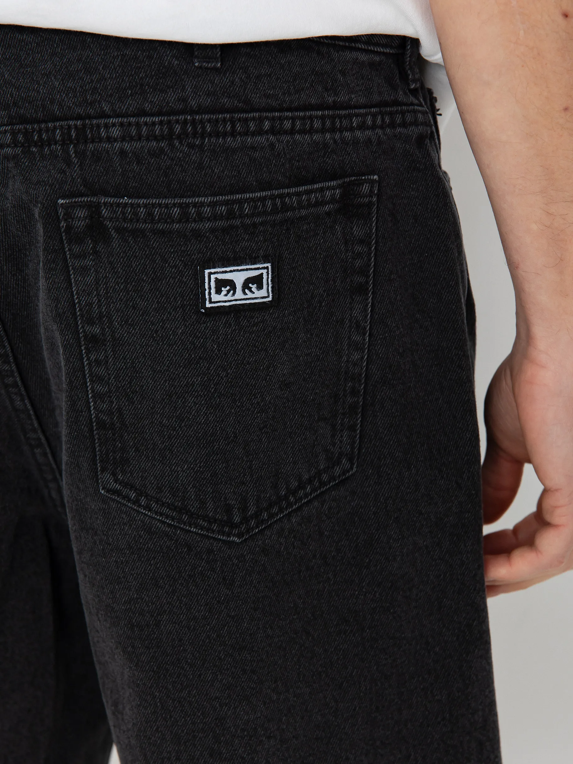 OBEY Bigwig Baggy Denim Shorts