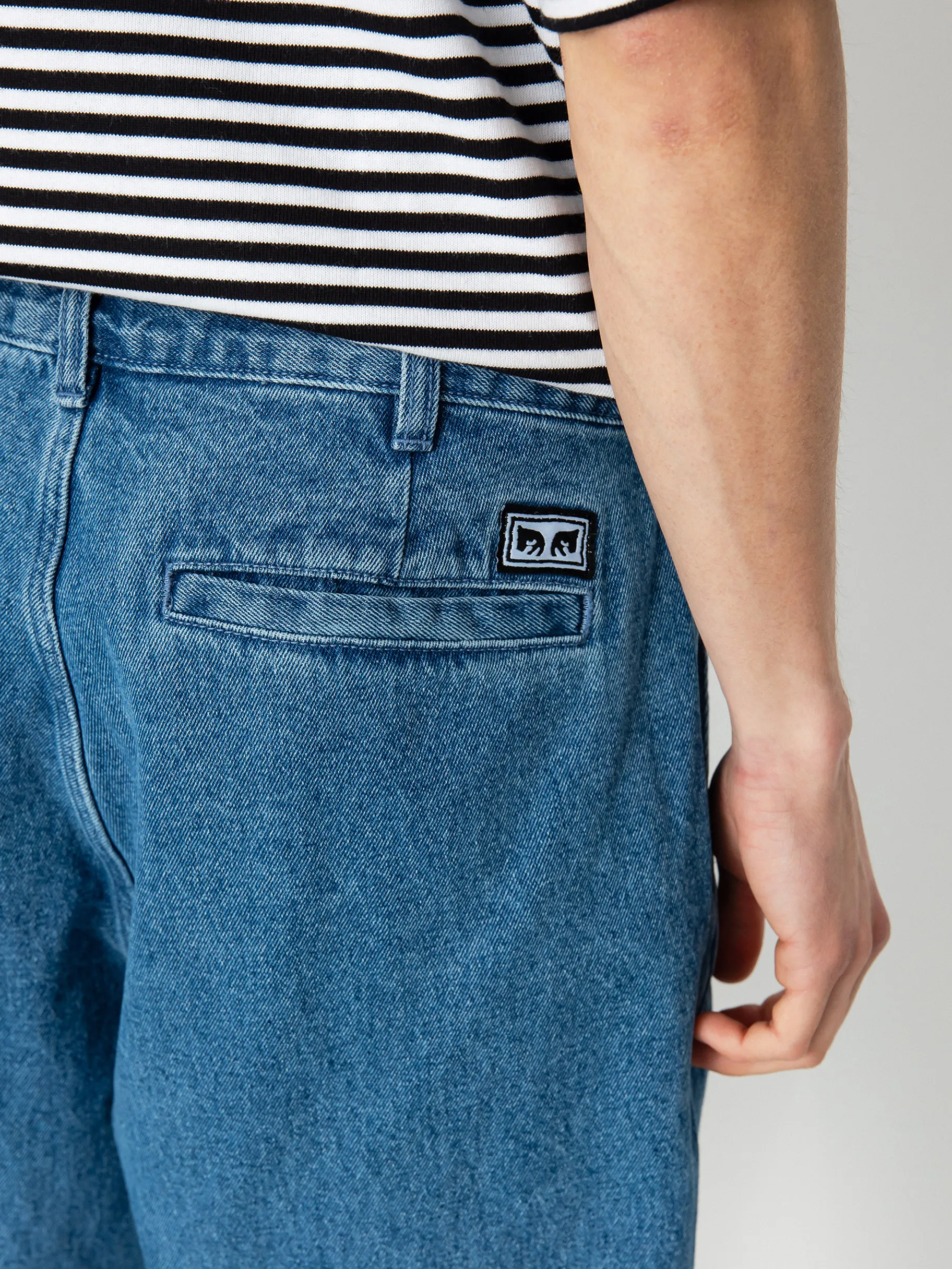 OBEY Fubar Pleated Denim Pants