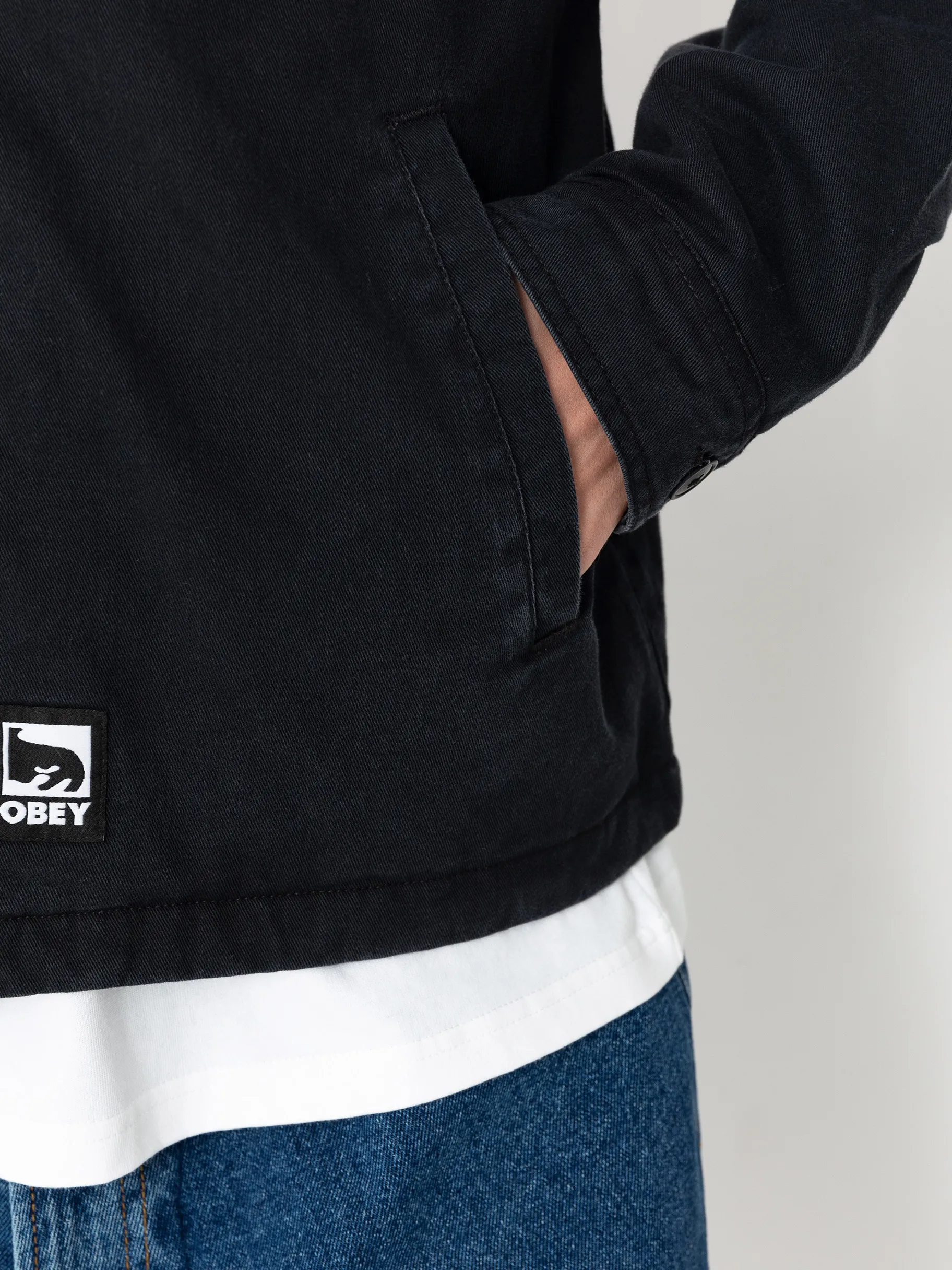 OBEY Head Jazz Zip Up Jacket