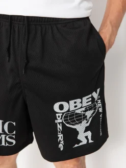 OBEY Shorts Easy Cosmic Dreams Mesh
