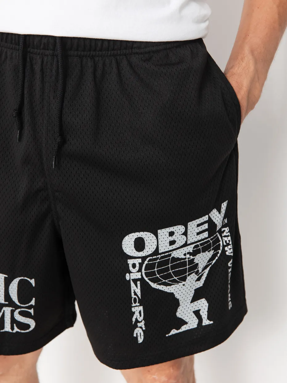 OBEY Shorts Easy Cosmic Dreams Mesh