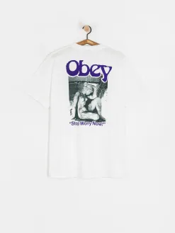 OBEY Stop Worry Now T-shirt