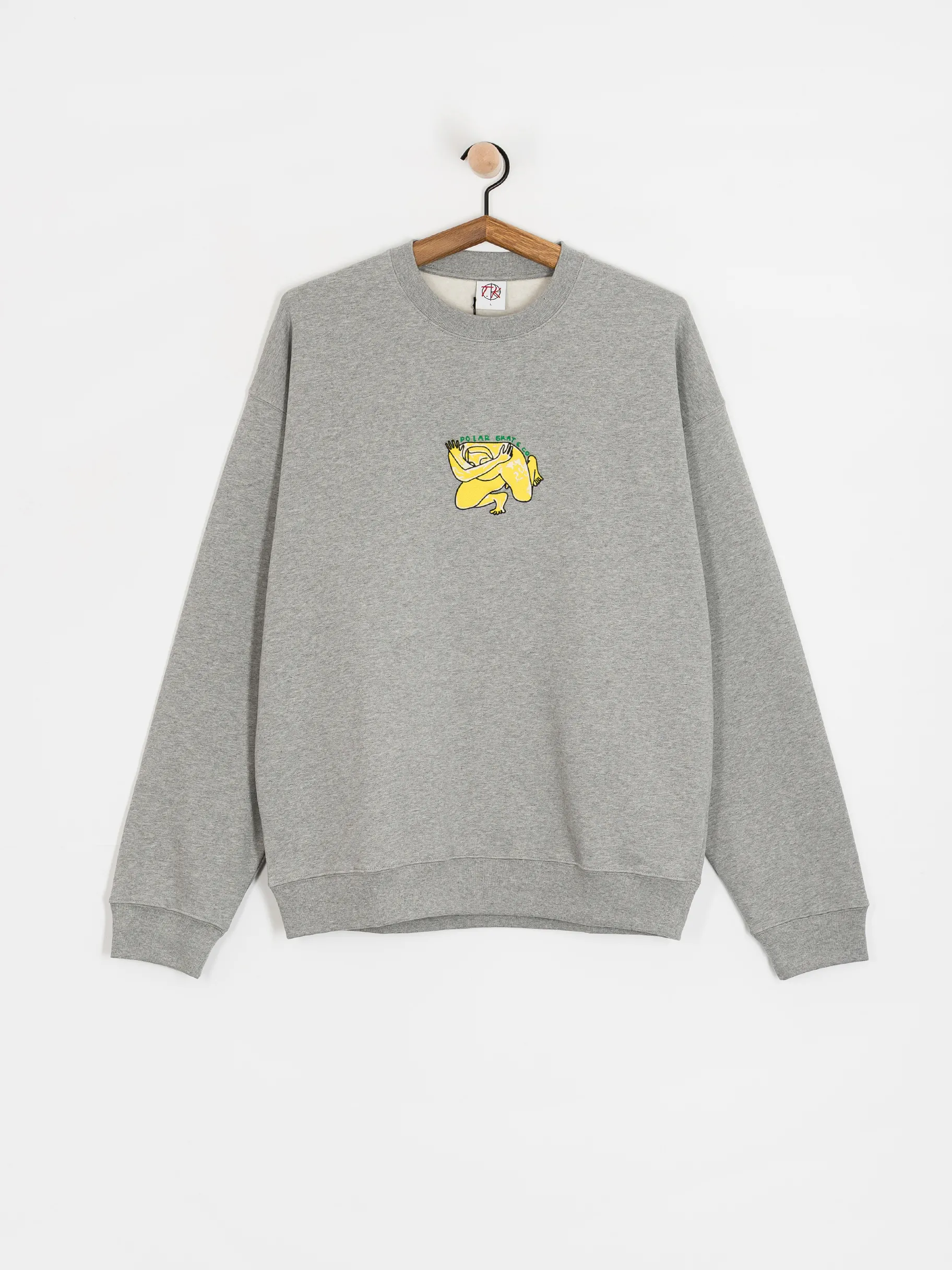 Polar Skate Dave Crewneck Shy Bow Sweatshirt