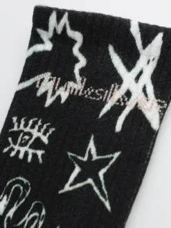Quiksilver Uni Printed Wmn Socks