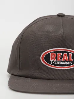 Real Oval Emb Snap Cap