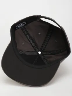 Real Oval Emb Snap Cap