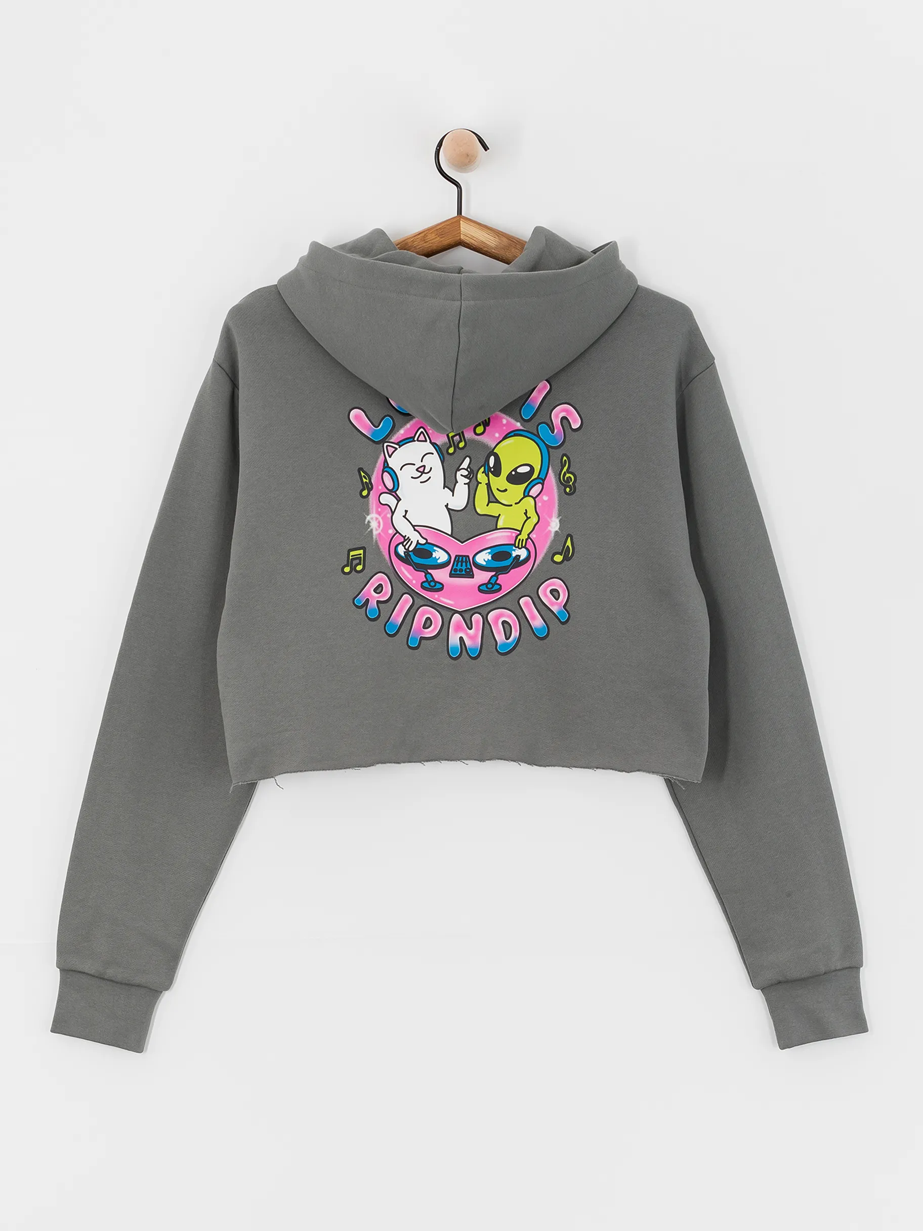 RipNDip Hoodie Love Is Ripndip Cropped HD
