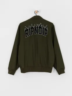 RipNDip Jacket Fire Spirit Varsity