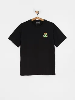 RipNDip T-Shirt Smoking Rasta Alien Pocket