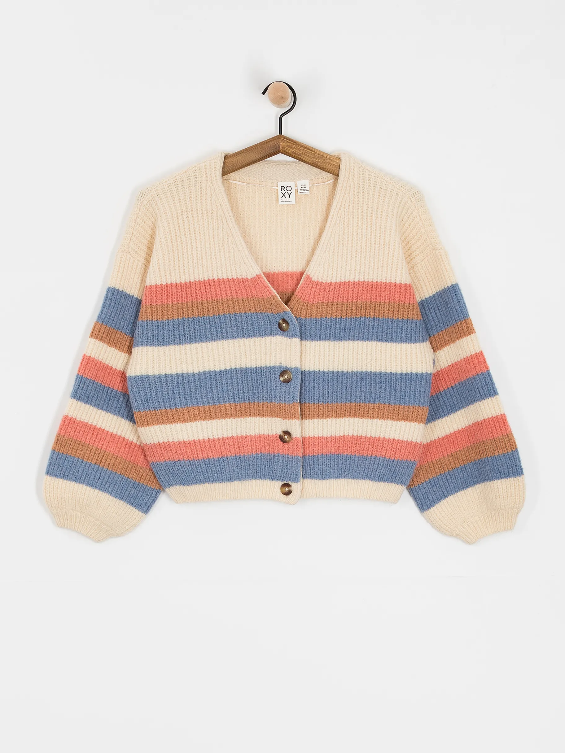 Roxy Marble Tiles Stripe Wmn Sweater