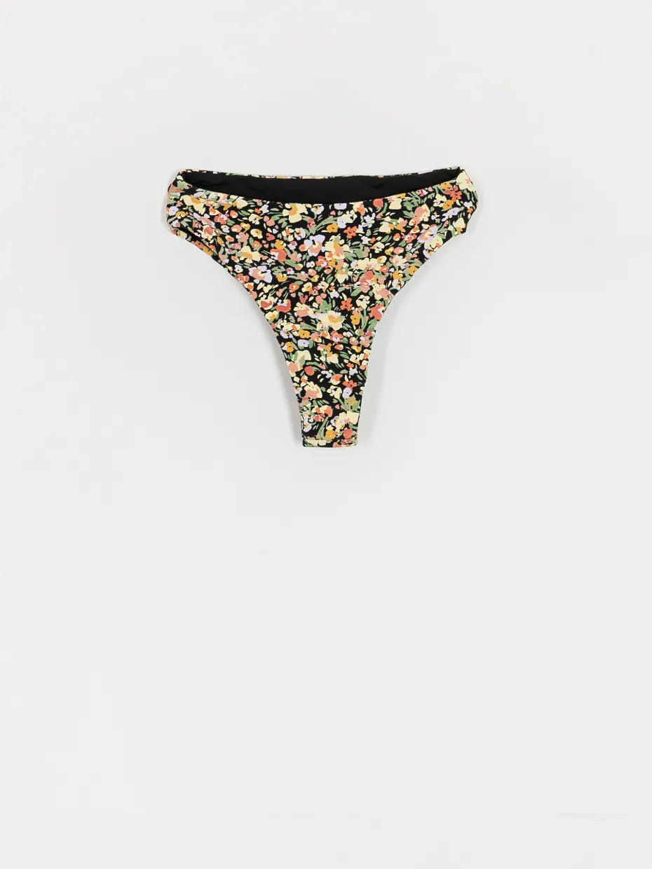 RVCA Quincy High Rise Cheeky Wmn Swimsuit