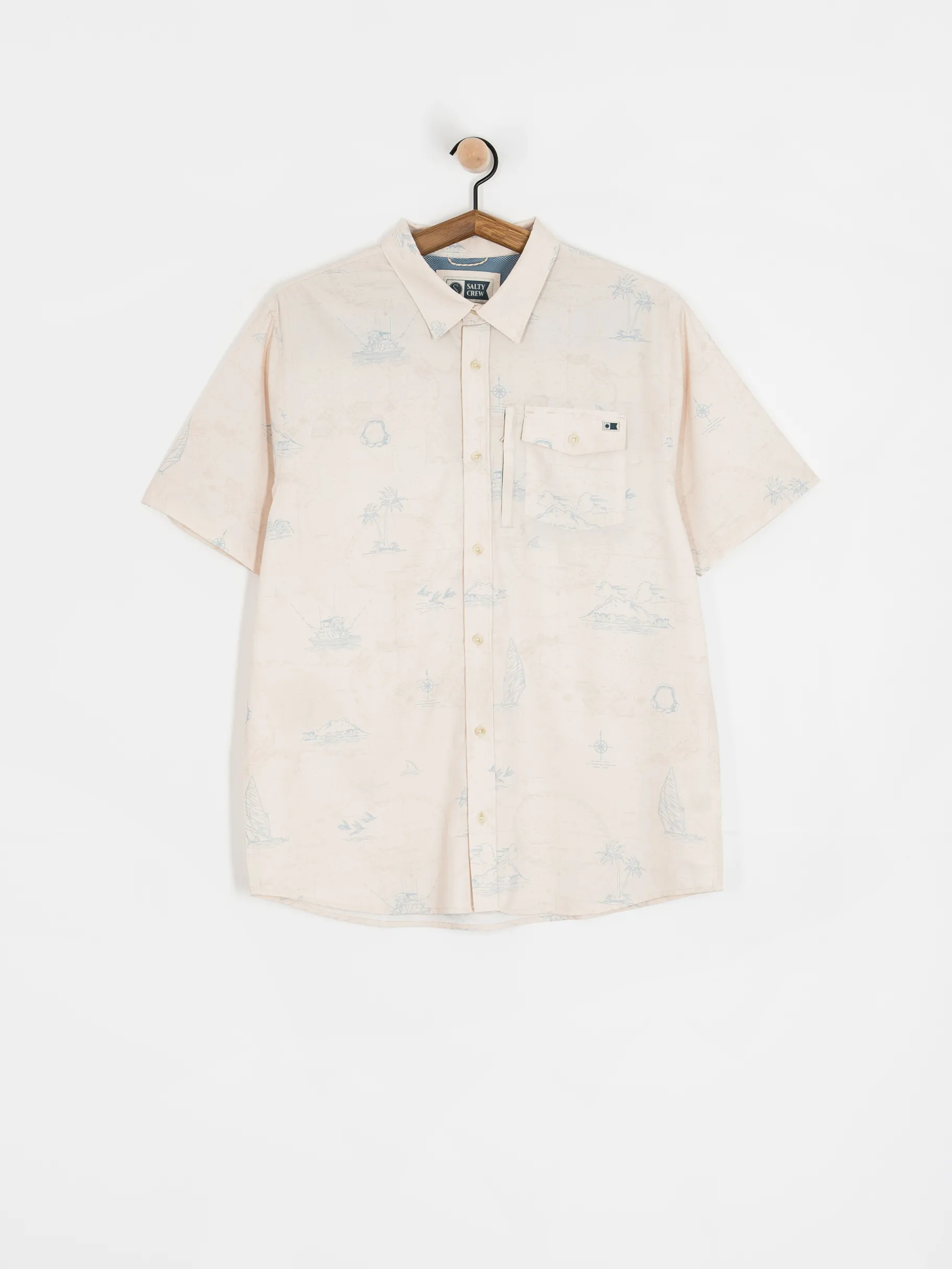 Salty Crew Shirt Helmsman Uv Button Up