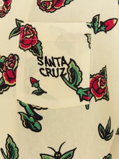 Santa Cruz Flash Roses Shirt Shirt