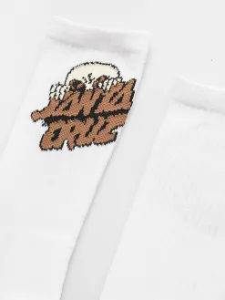 Santa Cruz Knibbs Alien Stacked Strip Socks