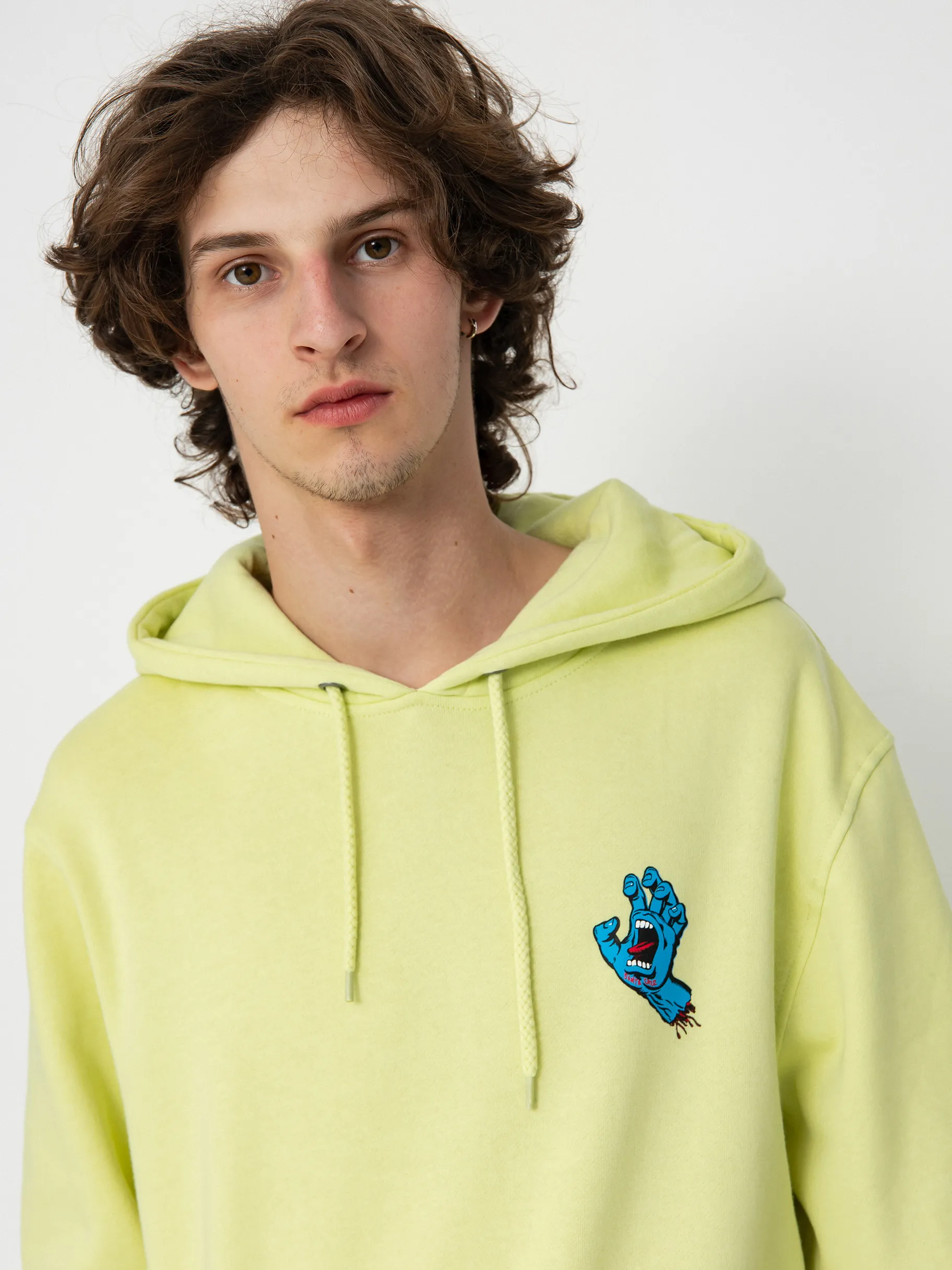Santa Cruz Sweatshirt Screaming Hand Chest