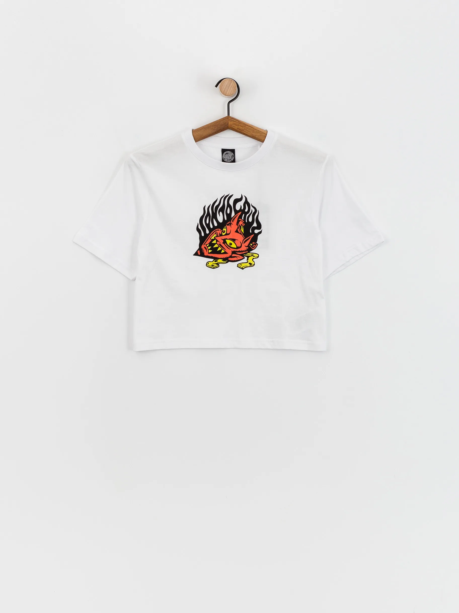 Santa Cruz T-Shirt Delfino Devil Mask Front Wmn