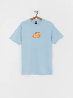 Santa Cruz T-Shirt Oval Check Flame Front
