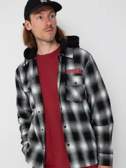 Spitfire Demonseed Hooded Flannel Shirt