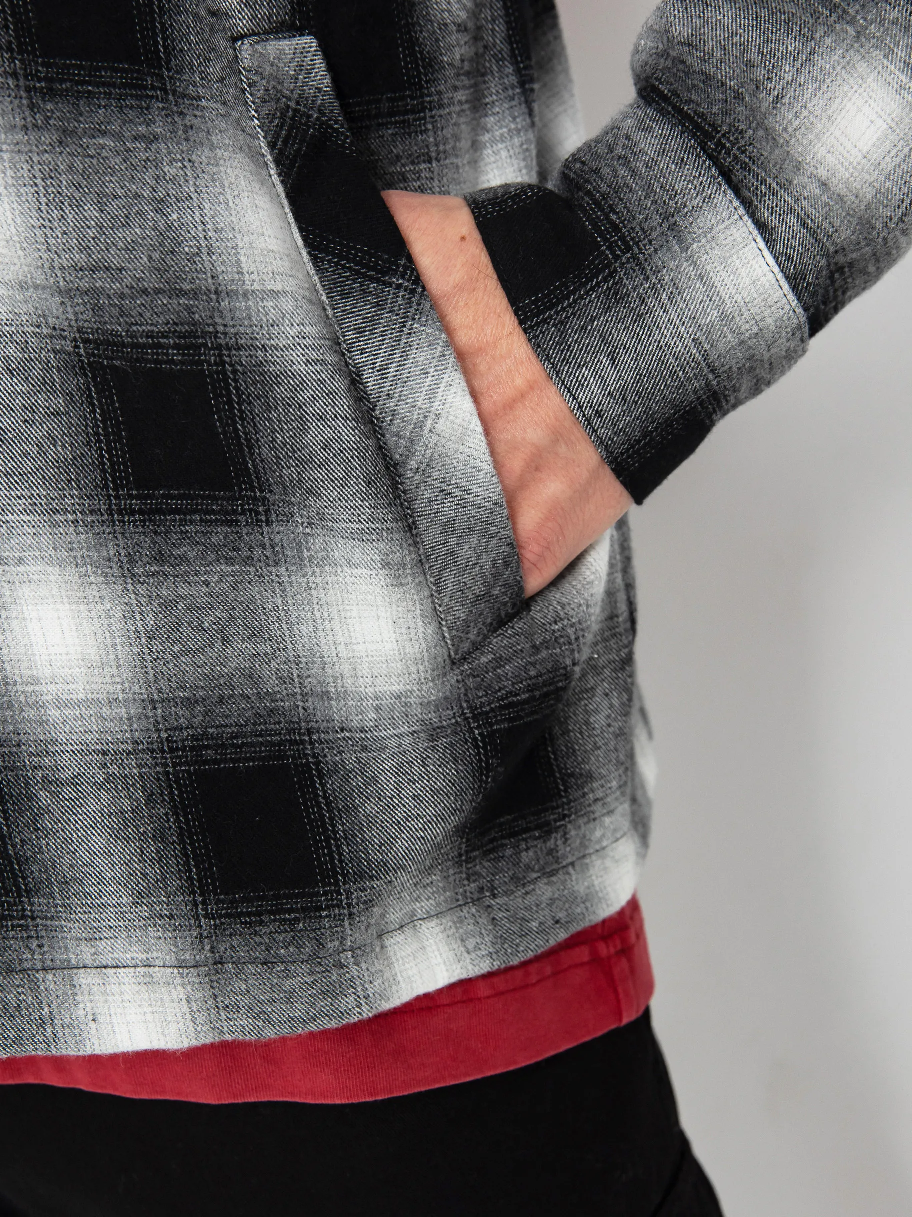 Spitfire Demonseed Hooded Flannel Shirt