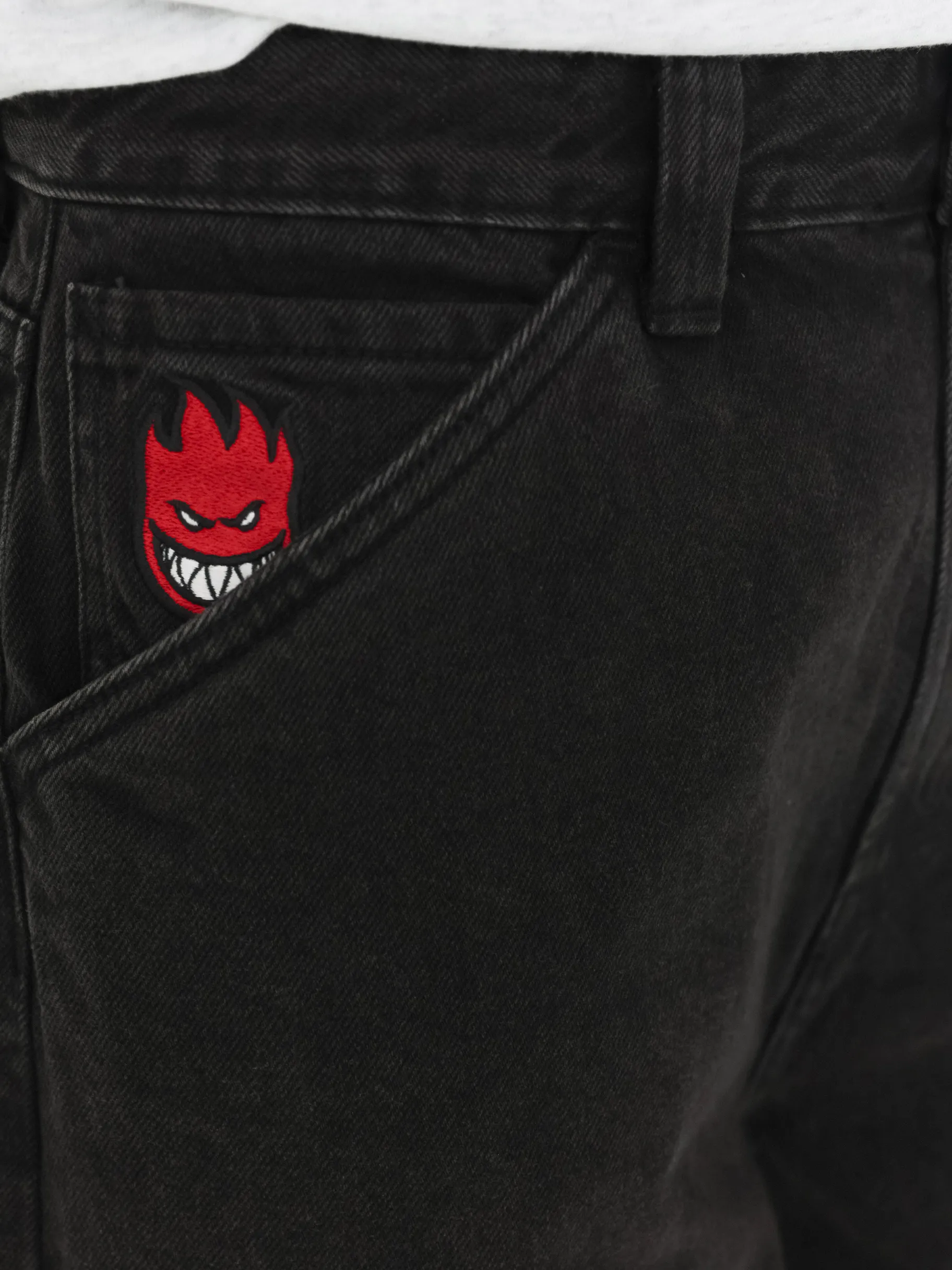 Spitfire Shorts Big Head Denim