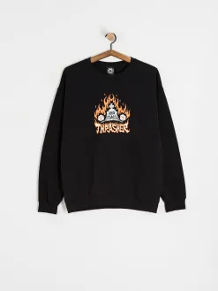 Thrasher Who Cares By Neckface Sweatshirt