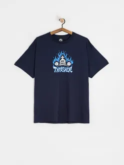 Thrasher Who Cares By Neckface T-Shirt