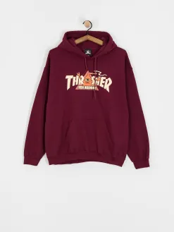 Thrasher X Toy Machine Vortex HD Hoodie