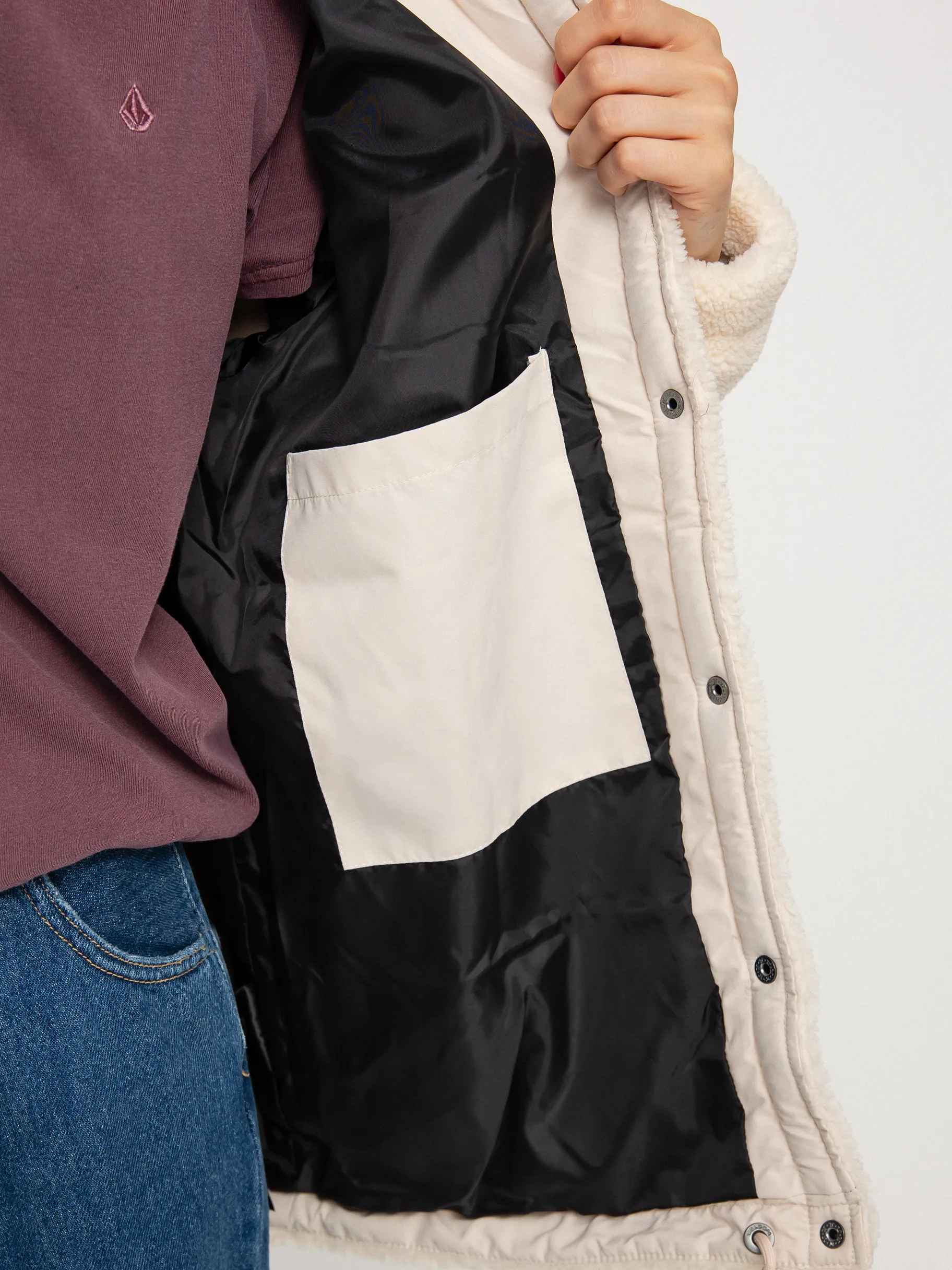 Volcom Blastone Coat Jacket Wmn