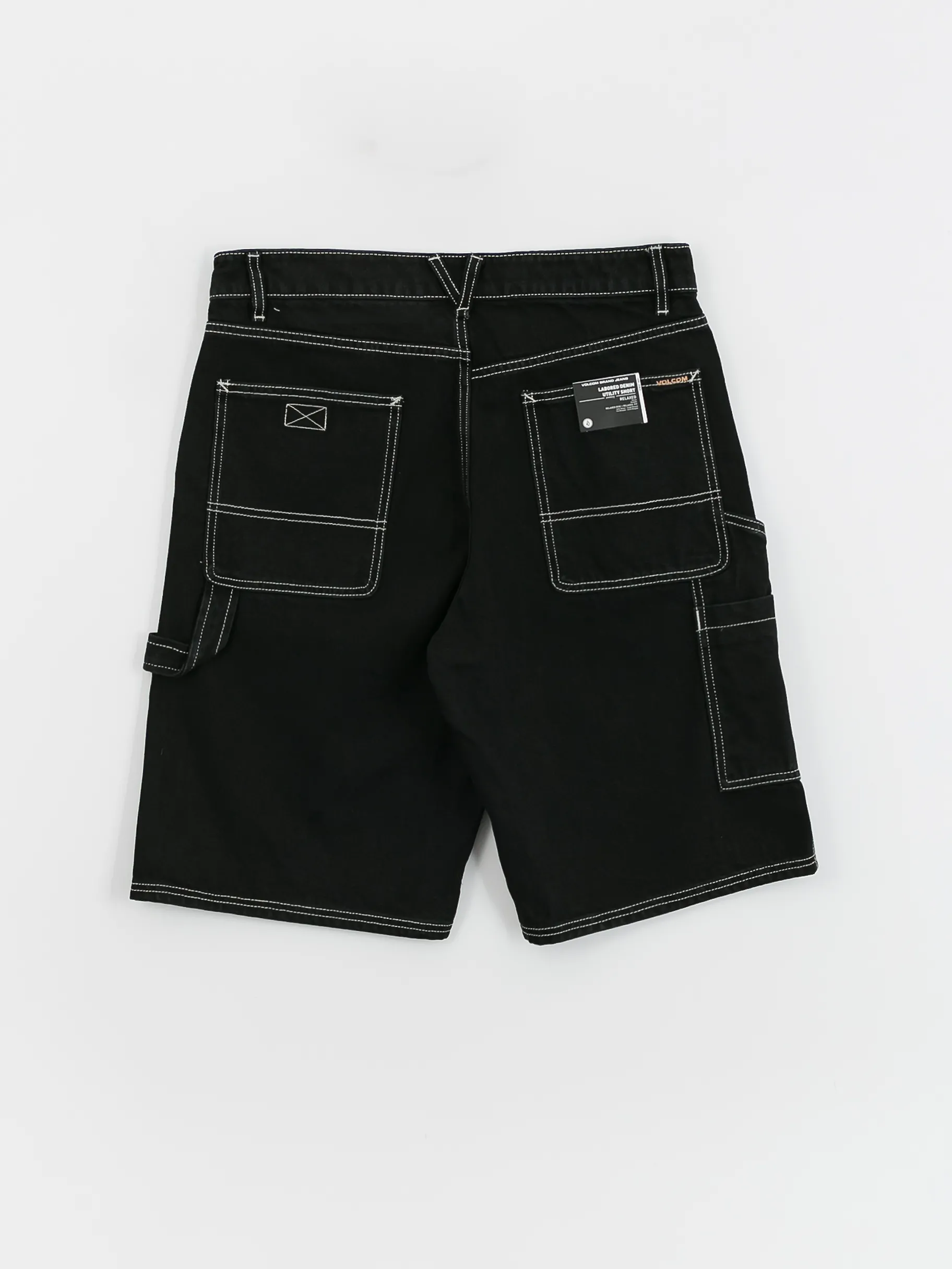 Volcom Labored Denim Utility Shorts