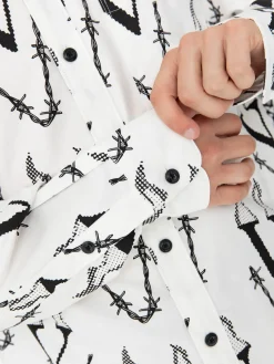 Volcom Shirt Fergadelic Woven Ls