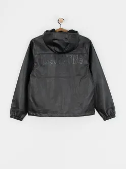 Wasted Paris Kingdom Faux Leather Windbreaker Jacket