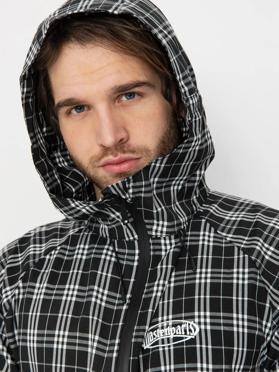 Wasted Paris Yard Tartan Windbreaker Jacket