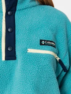 Womens Columbia Helvetia II Cropped Half Snap Fleece