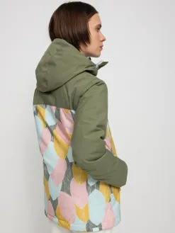 Womens Roxy Galaxy Print Block Snowboard jacket