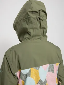 Womens Roxy Galaxy Print Block Snowboard jacket