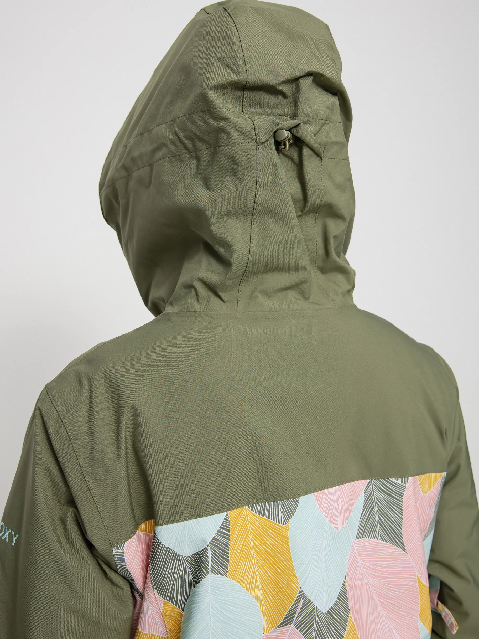 Womens Roxy Galaxy Print Block Snowboard jacket
