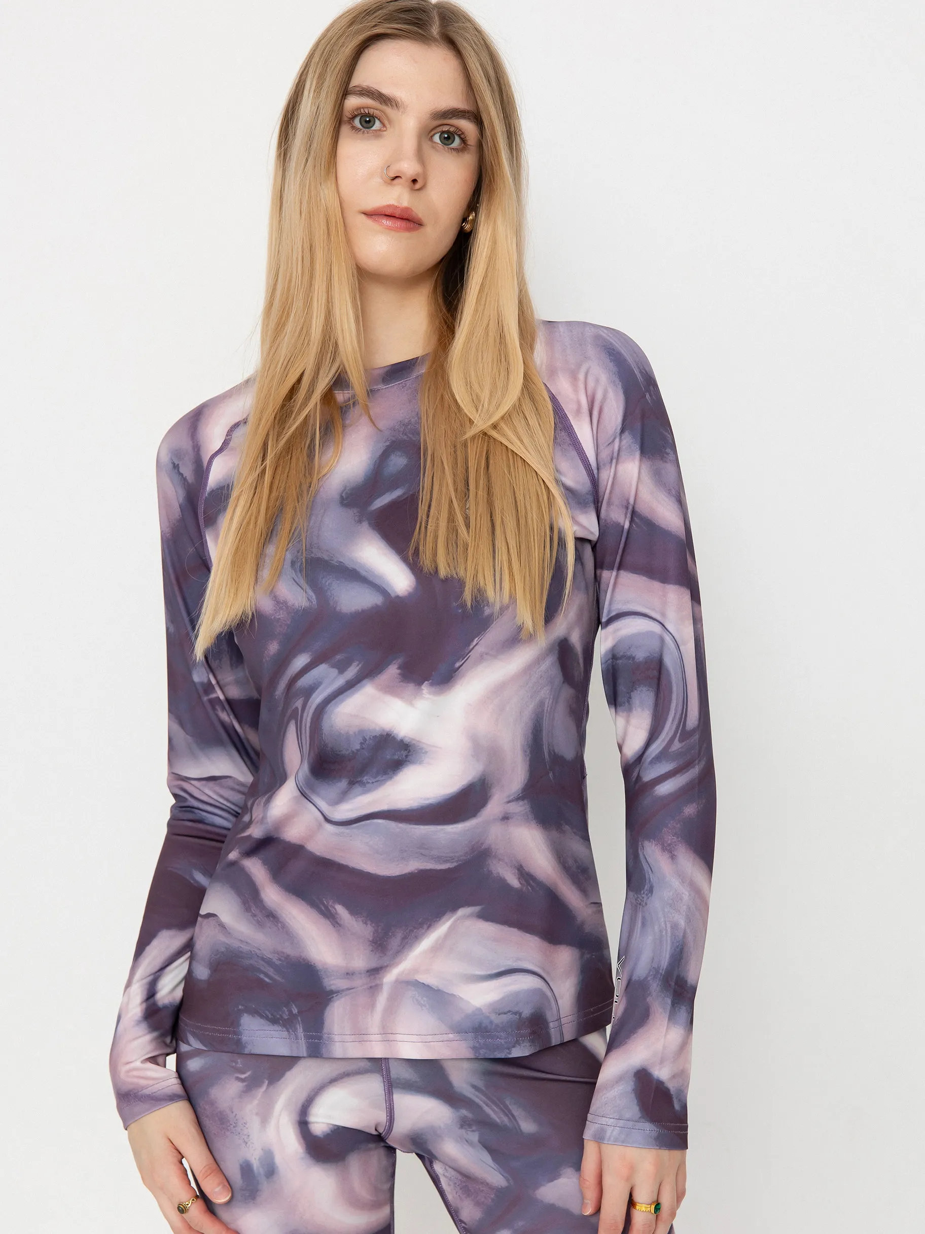 Womens Volcom Longsleeve V Science Crew