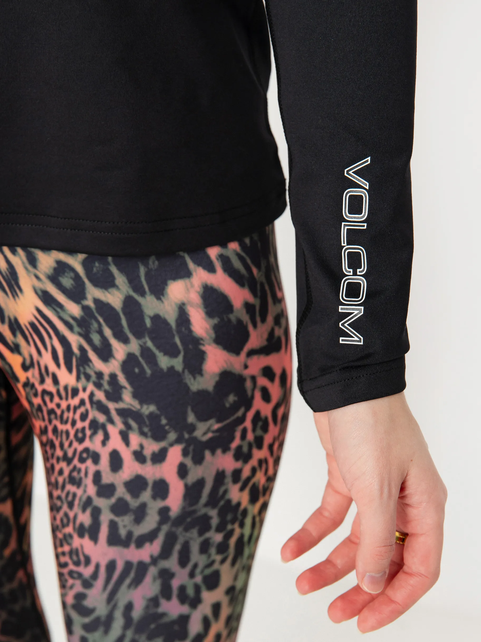 Womens Volcom Longsleeve V Science Crew