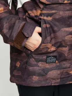Womens Volcom Mirror Pullover Snowboard jacket