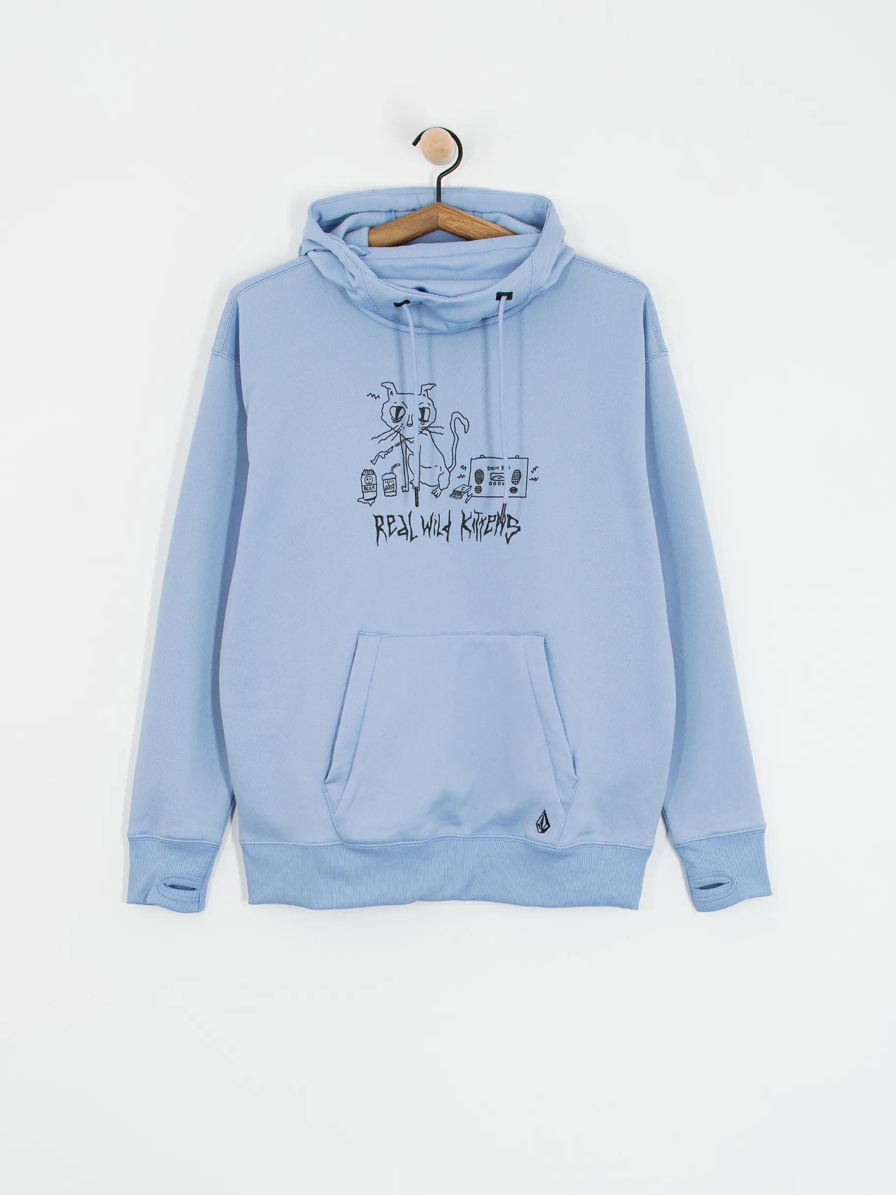 Womens Volcom Riding Hydro HD Active sweatshirt