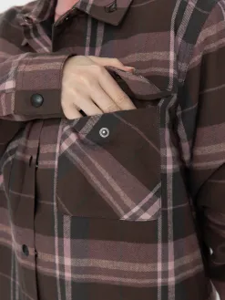 Womens Volcom Snowboard jacket Ins Riding Flannel